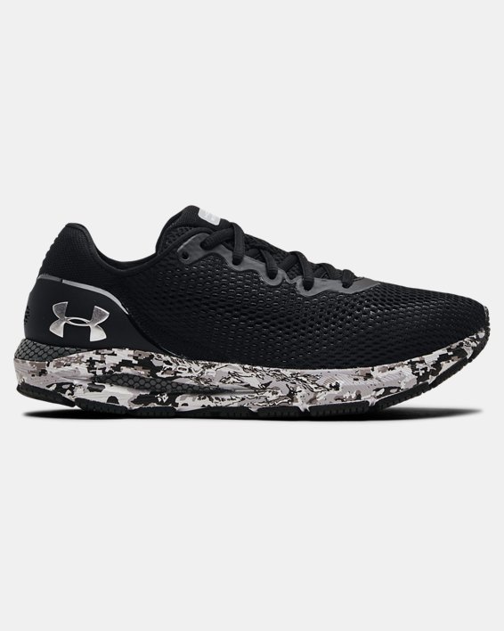 Men's UA HOVR™ Sonic 4 Reflect Camo Running Shoes, Black, pdpMainDesktop image number 0